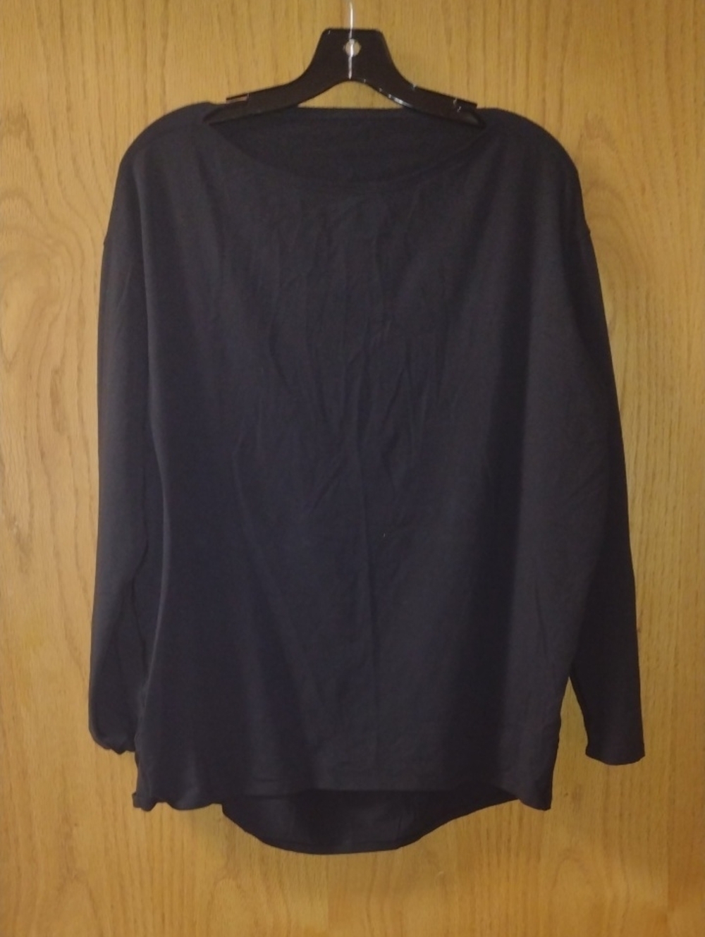 Lululemon Women's Black Long Sleeve Shirt (J1414)